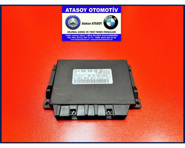 MERCEDES W210 PARK SENSÖR BEYNİ A0265450932 0265450932 0263004017 A 026 545 09 32 W210 PTS BEYNİ YM